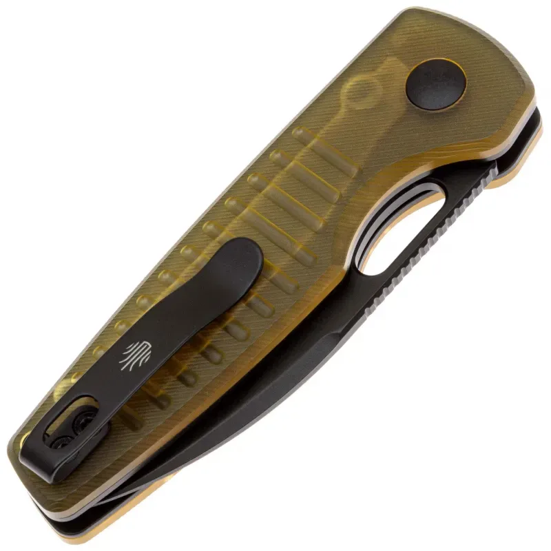 Складной нож Kizer Parakeet PVD сталь Nitro-V, рукоять Ultem