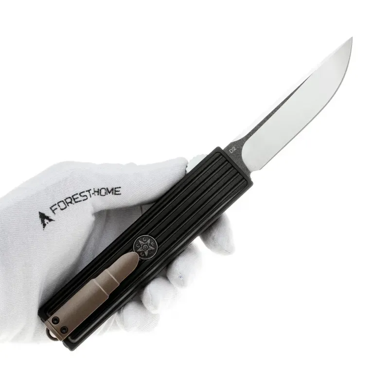 Автоматический нож Steelclaw TT-3 сталь D2, рукоять G10/алюминий