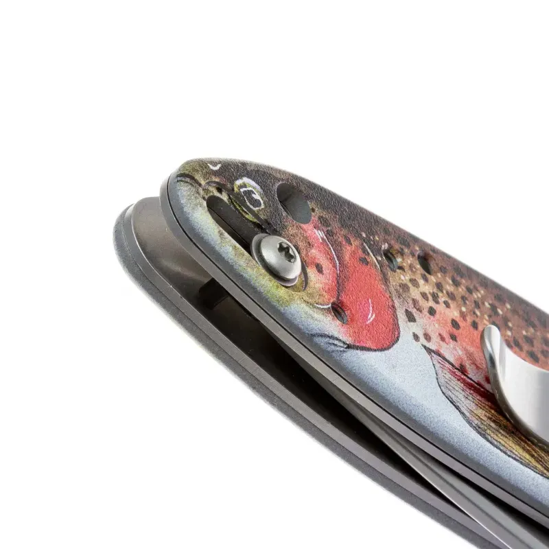 Складной нож Kershaw Leek Trout сталь 14C28N, рукоять Aluminium