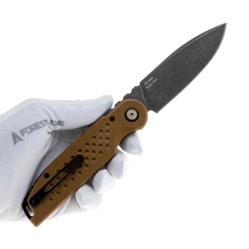 Складной нож Viking Nordway K629-2 сталь D2, рукоять Brown G10