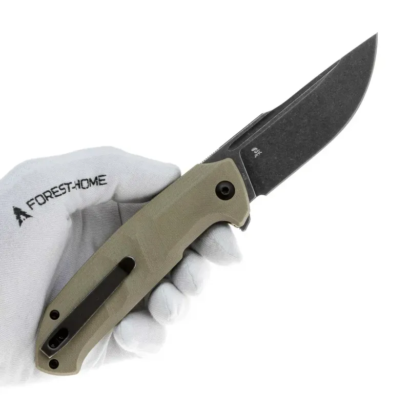 Складной нож Boker Plus Barchan blackwash сталь 440B, рукоять G10