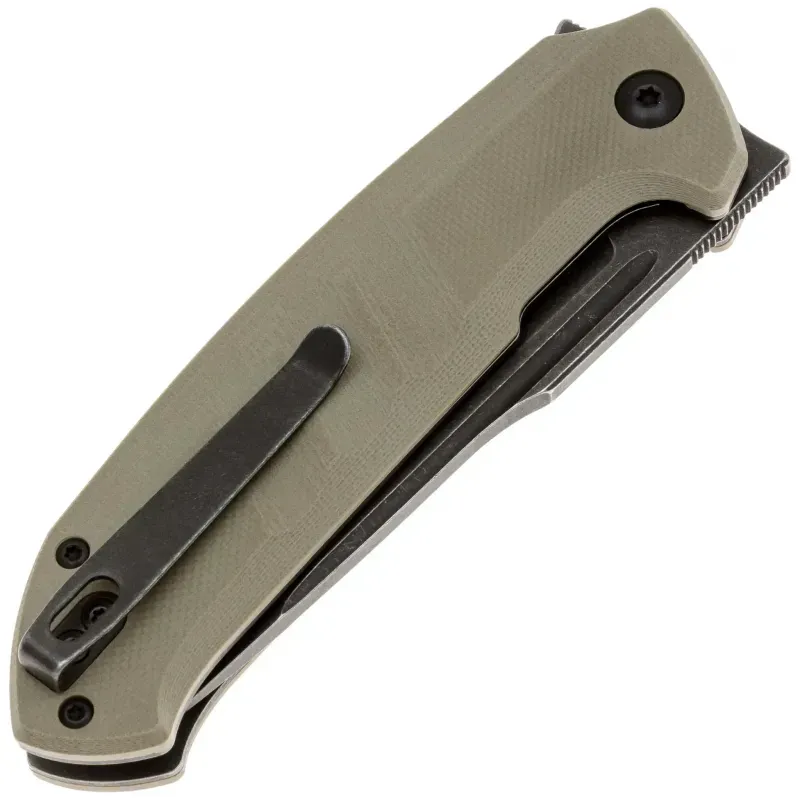 Складной нож Boker Plus Barchan blackwash сталь 440B, рукоять G10