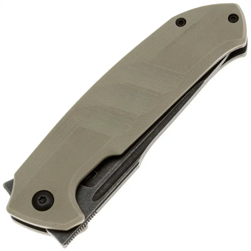 Складной нож Boker Plus Barchan blackwash сталь 440B, рукоять G10