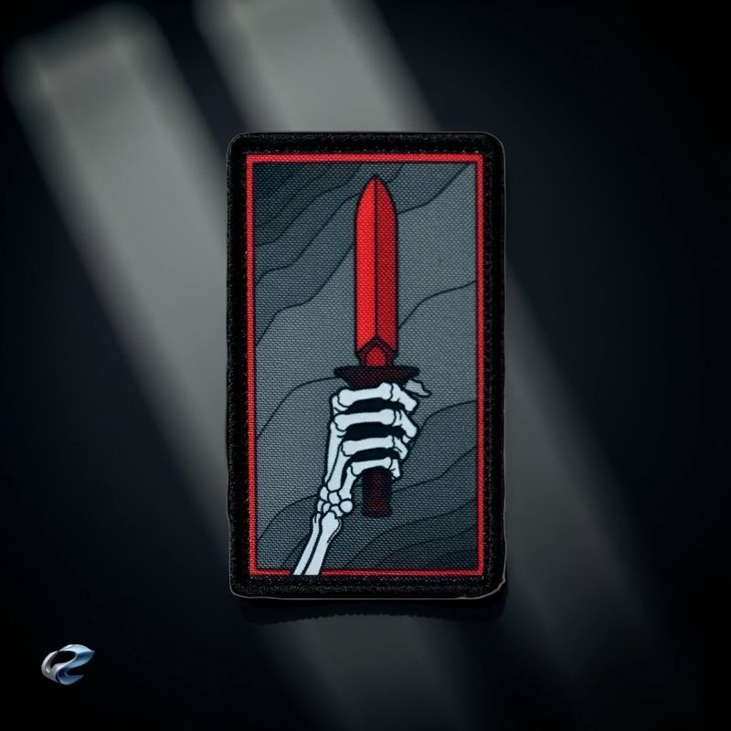 Нашивка, патч "Готов к бою" тактическая с липучкой.