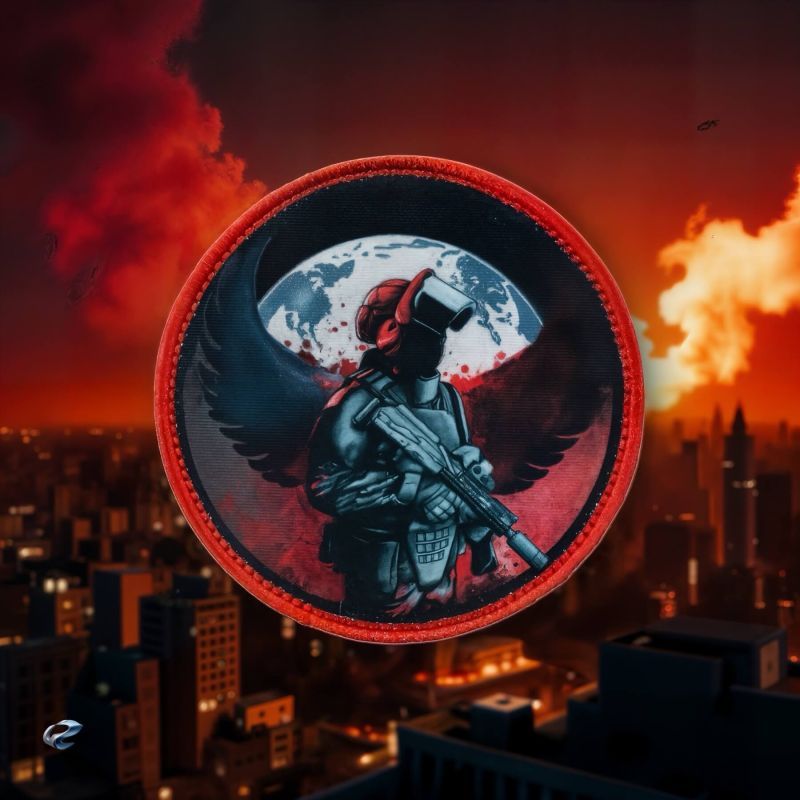 Нашивка, патч "Архангел" тактическая с липучкой.