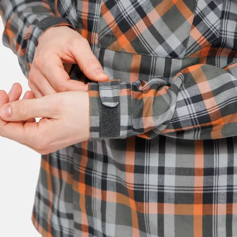 Рубашка Mont Blanc APEX, цвет Olive Plaid