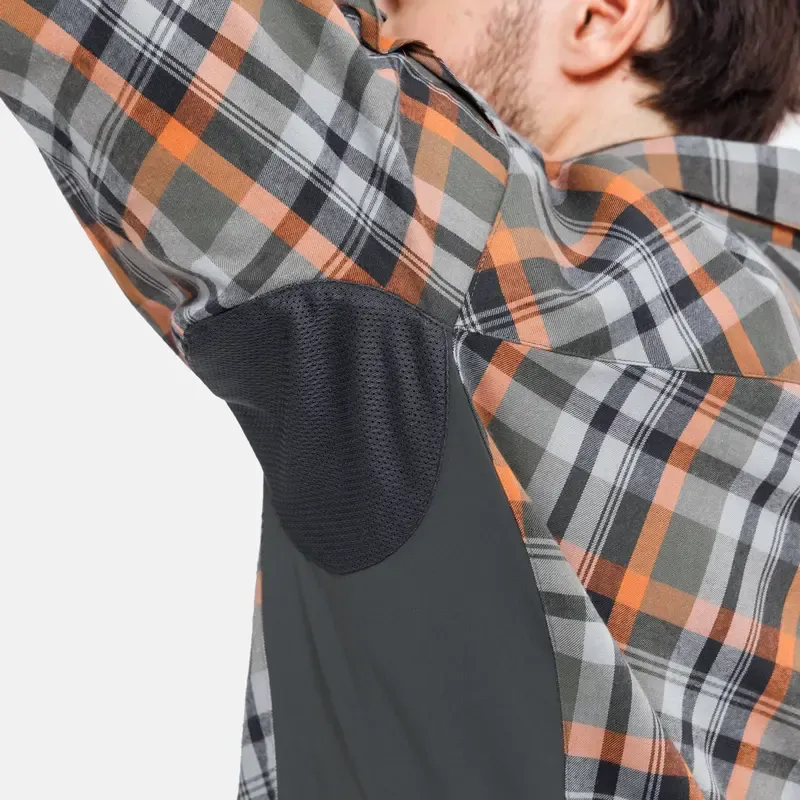 Рубашка Mont Blanc APEX, цвет Olive Plaid