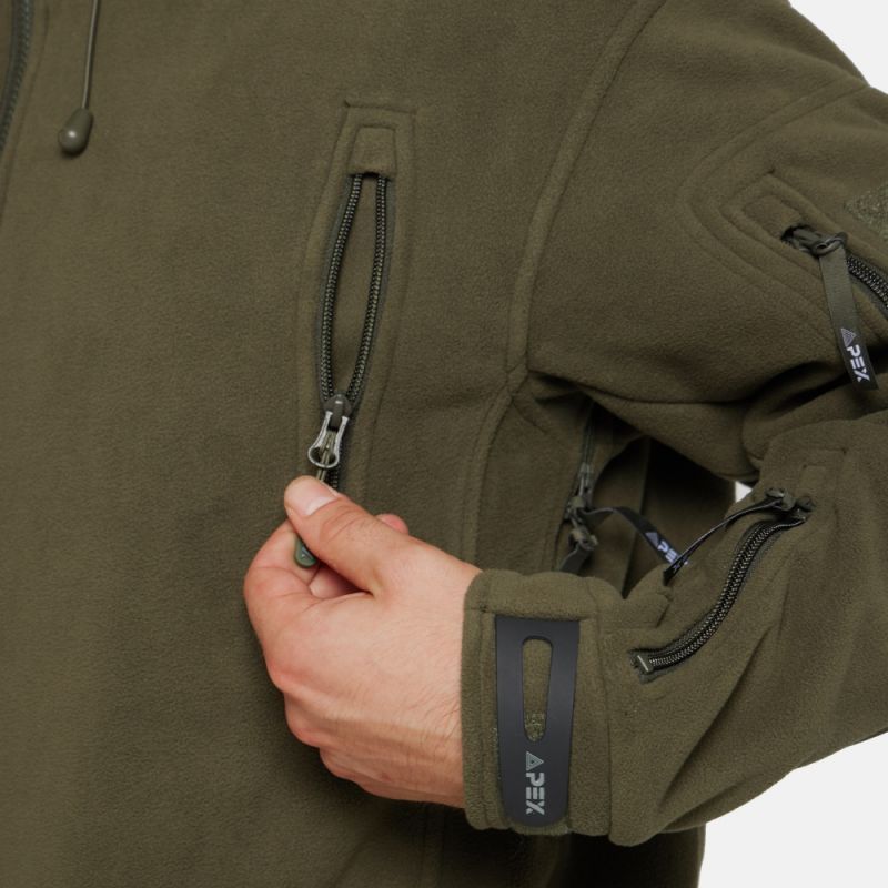 Кофта флисовая Hubbard APEX, цвет Olive Green
