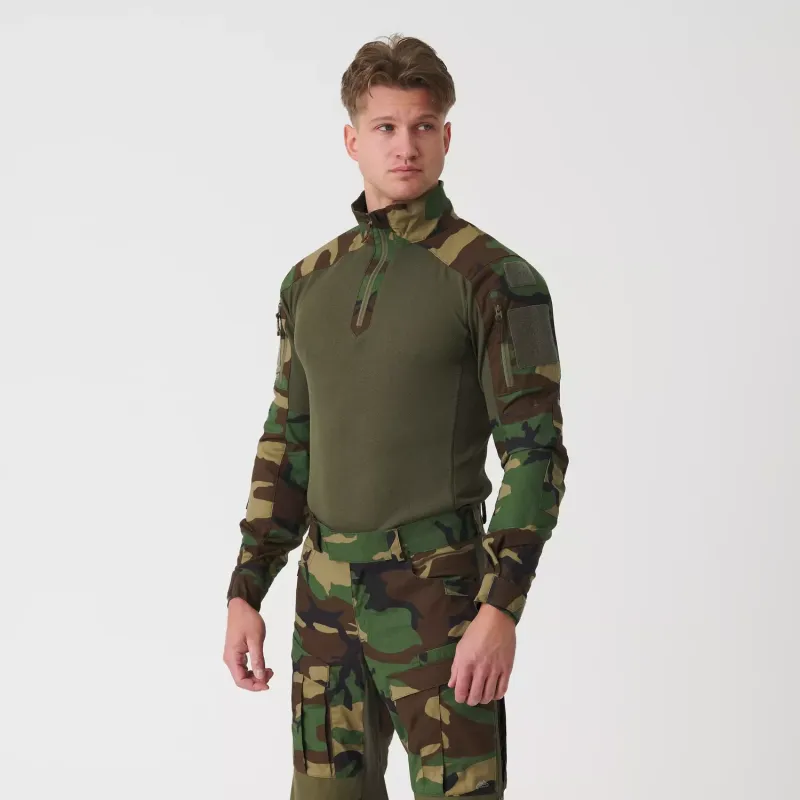Боевая рубашка MCDU - Поликоттон, эластичный рипстоп (MCDU Combat Shirt PolyCotton Stretch Ripstop)