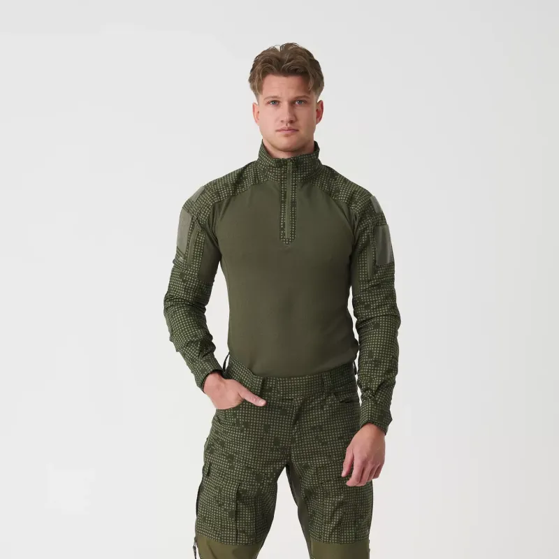 Боевая рубашка MCDU - Поликоттон, эластичный рипстоп (MCDU Combat Shirt PolyCotton Stretch Ripstop)