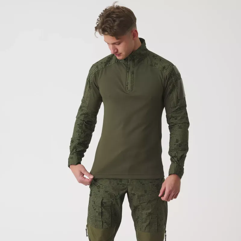 Боевая рубашка MCDU - Поликоттон, эластичный рипстоп (MCDU Combat Shirt PolyCotton Stretch Ripstop)