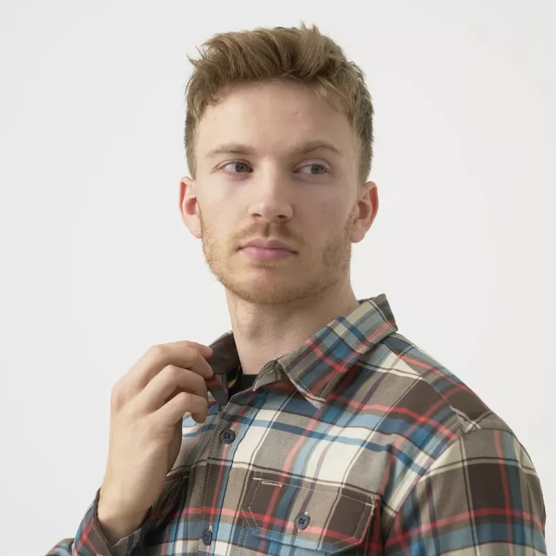 Рубашка Greyman — смесь нейлона Sorona (Greyman Shirt Nylon Sorona Blend)