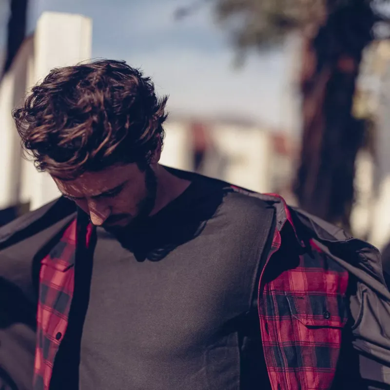 Рубашка Greyman — смесь нейлона Sorona (Greyman Shirt Nylon Sorona Blend)