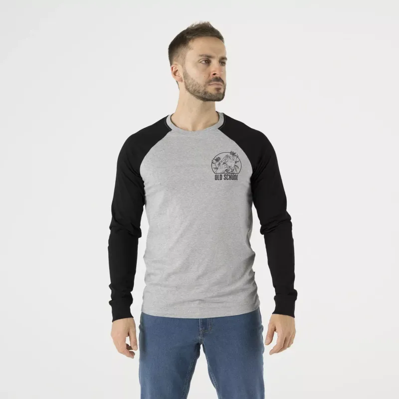 Футболка с длинным рукавом (в стиле олдскул) (T-shirt Long Sleeve (Old School))