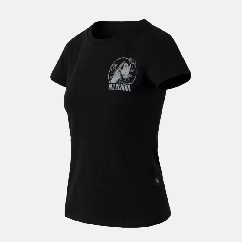 Женская облегающая футболка (в классическом стиле) (Women's T-shirt Slim (Old school))