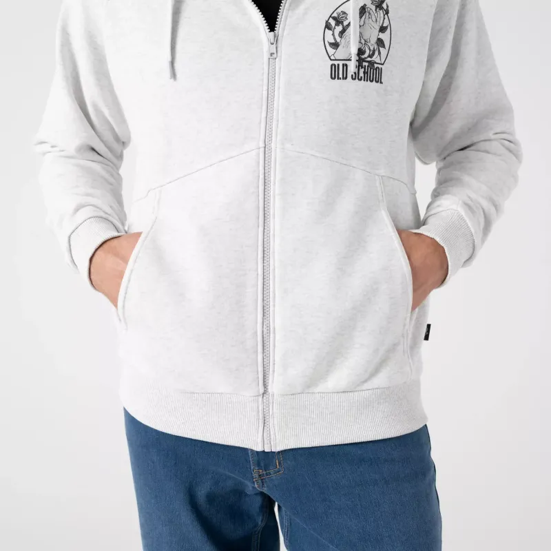 Худи в стиле олдскул - на молнии (Old School Hoodie Fullzip)