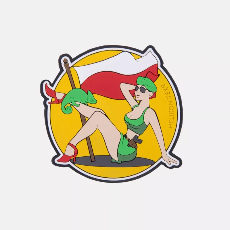 Нашивка для польских девушек в черно-белом цвете (Polish Girls B&W Patch)