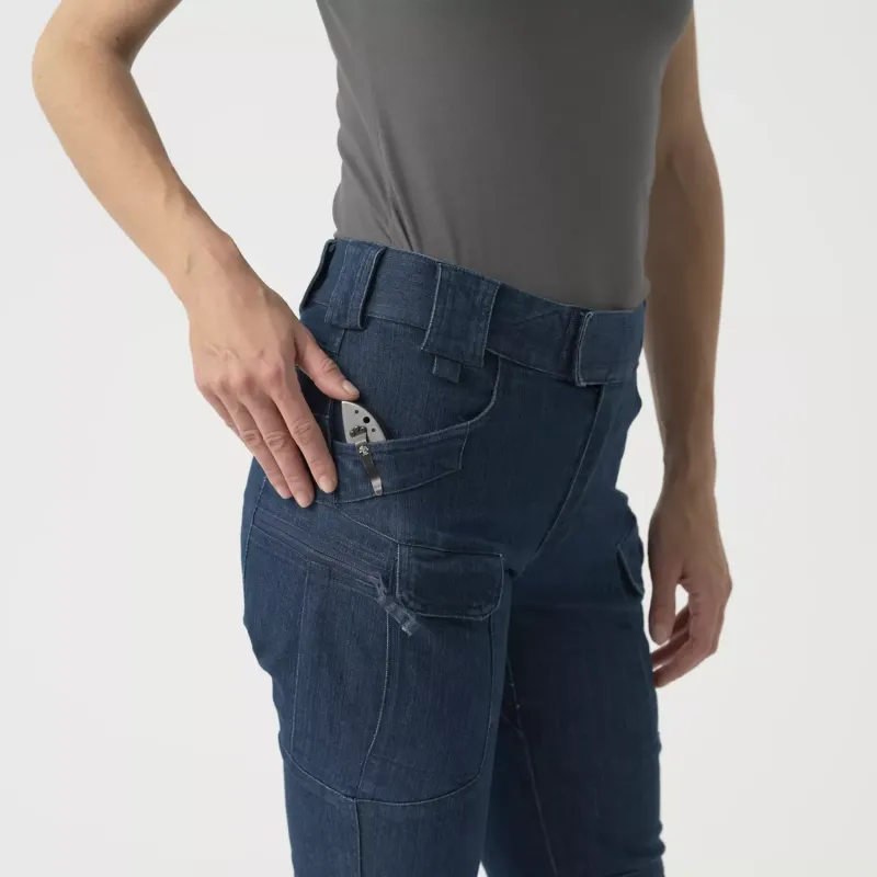 Женские брюки UTP Resized Pants - Джинсовая ткань с эластичным плетением (Women's UTP Resized Pants - Denim Stretch)