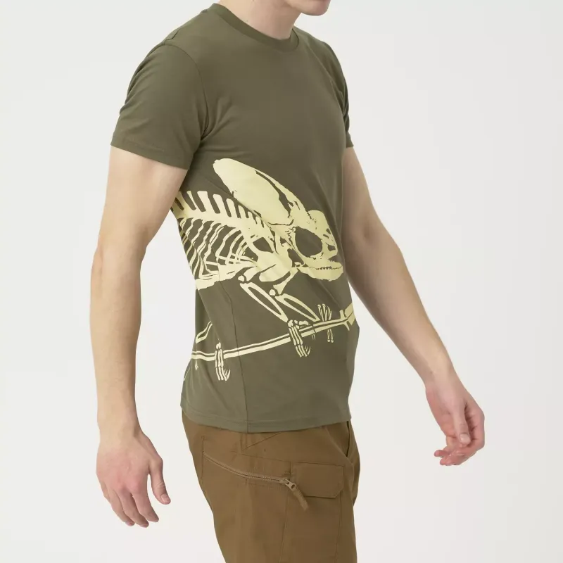 Футболка с принтом «Скелет» (T-shirt (Skeleton)) | Helikon-Tex