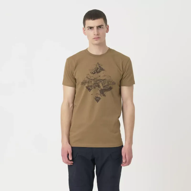 Футболка с принтом «Mountain Stream» (T-shirt (Mountain Stream)) | Helikon-Tex