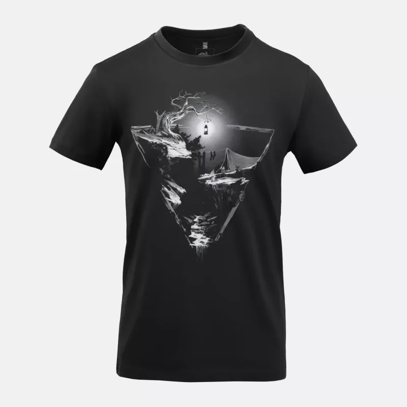 Футболка с принтом «Ночная долина» (T-shirt (Night Valley)) | Helikon-Tex