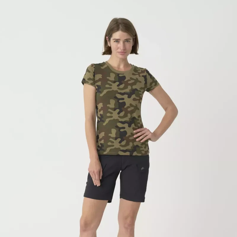 Женская футболка Slim Organic - из органического эластичного хлопка (Women's T-shirt Slim Organic - Organic Stretch Cotton) | Helikon-Tex