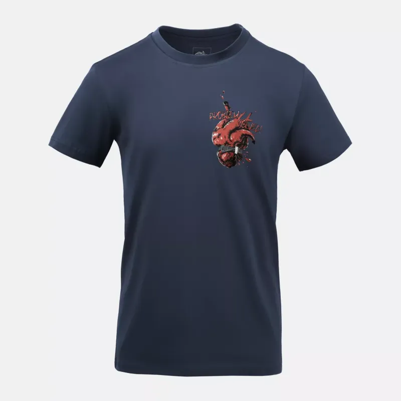 Футболка с принтом «Проблема решена!» (T-shirt (Problem solved!)) | Helikon-Tex