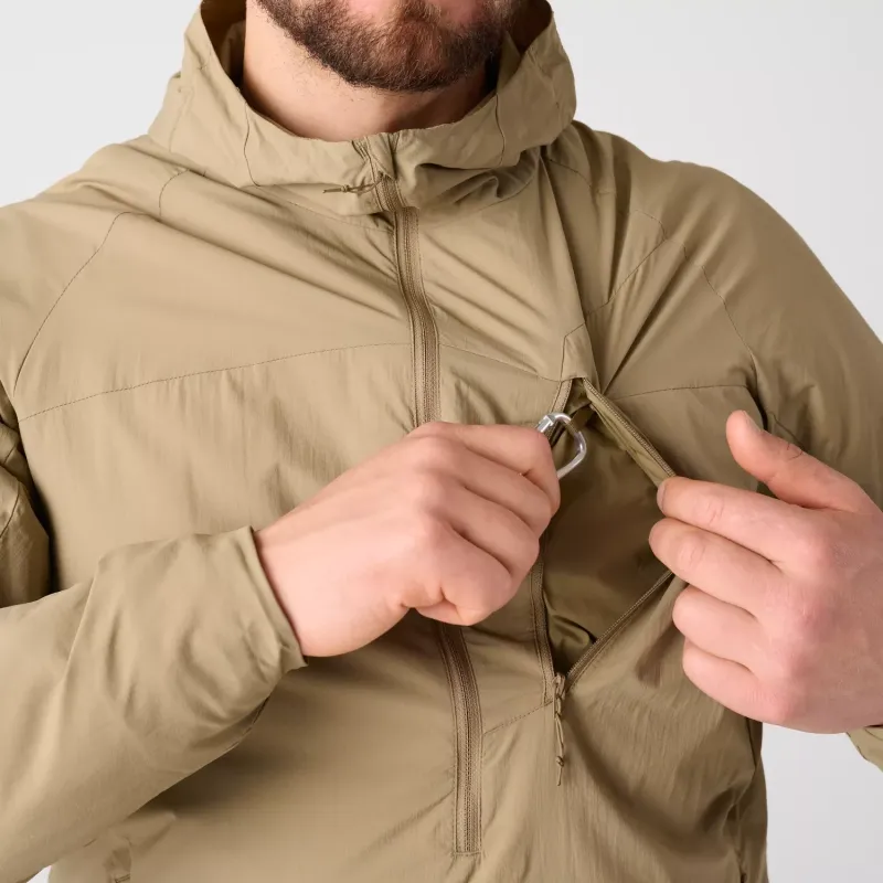 Мужская утеплённая куртка-анорак с капюшоном Helikon-Tex Wolfhound Hoodie Lite