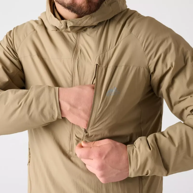 Мужская утеплённая куртка-анорак с капюшоном Helikon-Tex Wolfhound Hoodie Lite