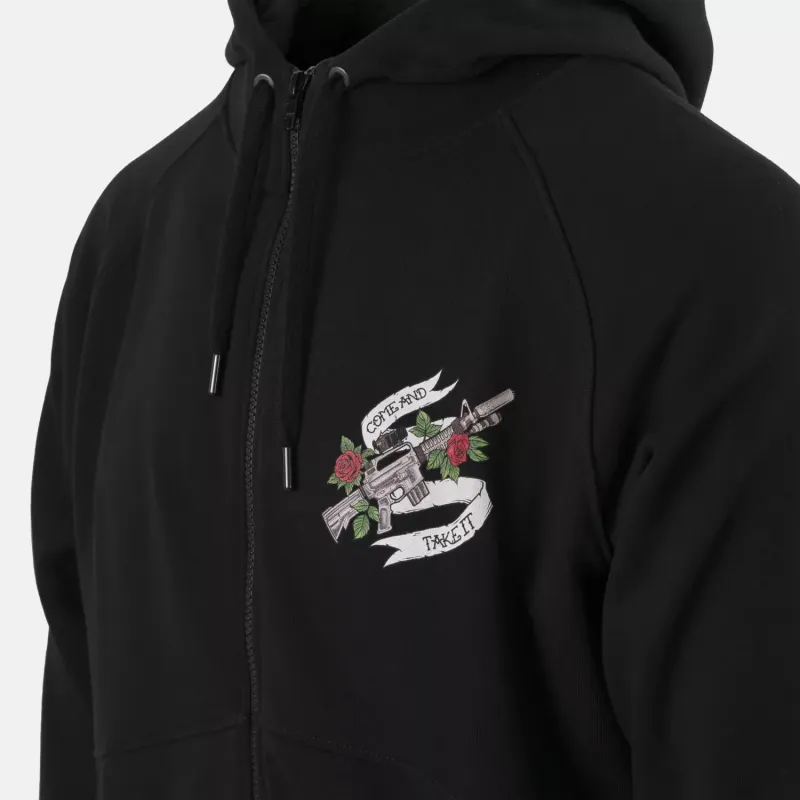 Толстовка Come and take it худи - Fullzip (Come and take it Hoodie - Fullzip) | Helikon-Tex