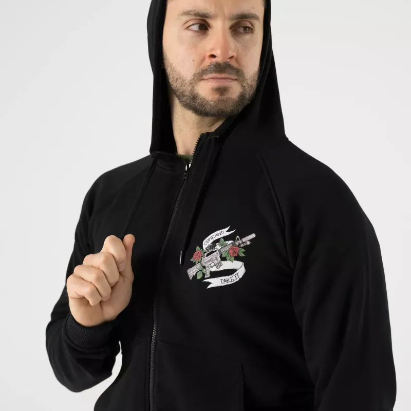 Толстовка Come and take it худи - Fullzip (Come and take it Hoodie - Fullzip) | Helikon-Tex