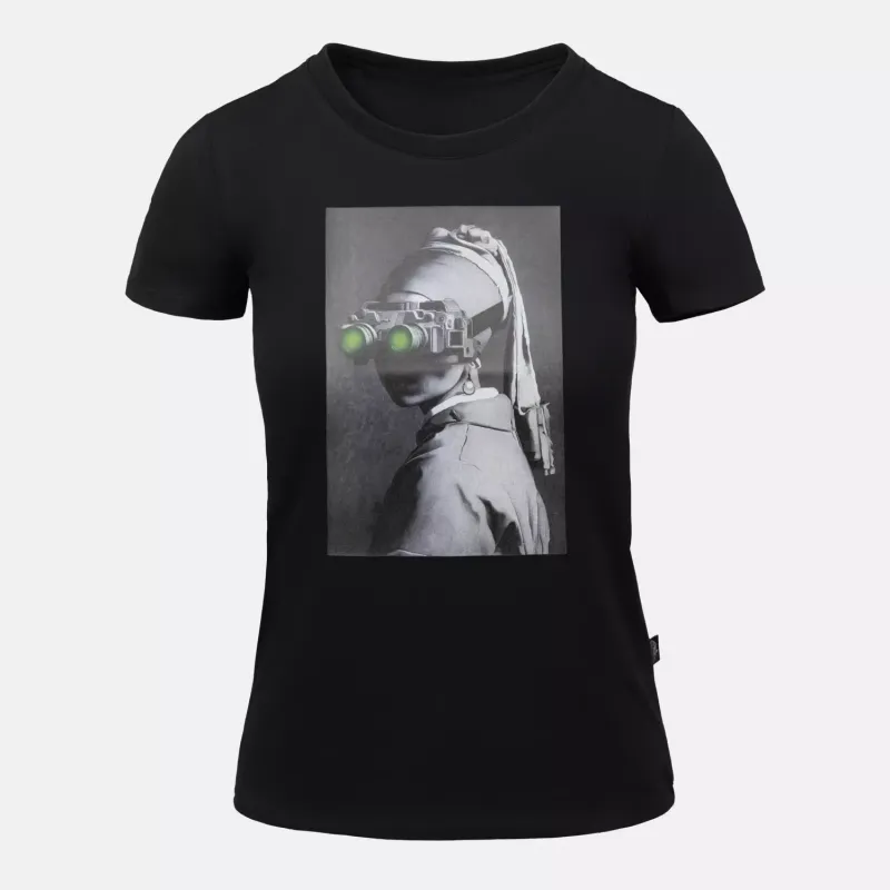 Женская футболка (NVG Girl) (Women's T-shirt (NVG Girl))