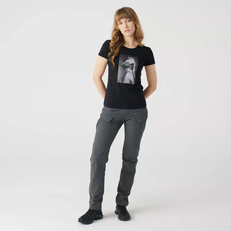 Женская футболка (NVG Girl) (Women's T-shirt (NVG Girl))