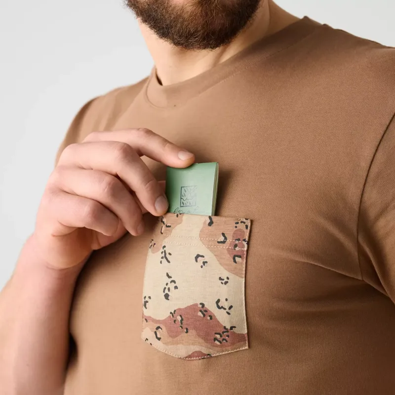 Футболка с принтом «6 цветов, пустынный карман» (T-shirt (6 Color Desert Pocket)) | Helikon-Tex