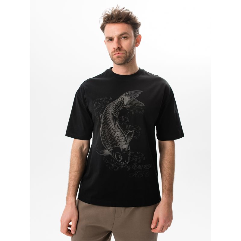 Футболка мужская Remington Fish Black