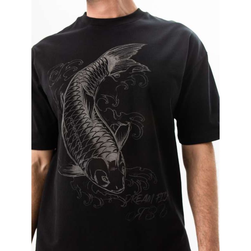 Футболка мужская Remington Fish Black