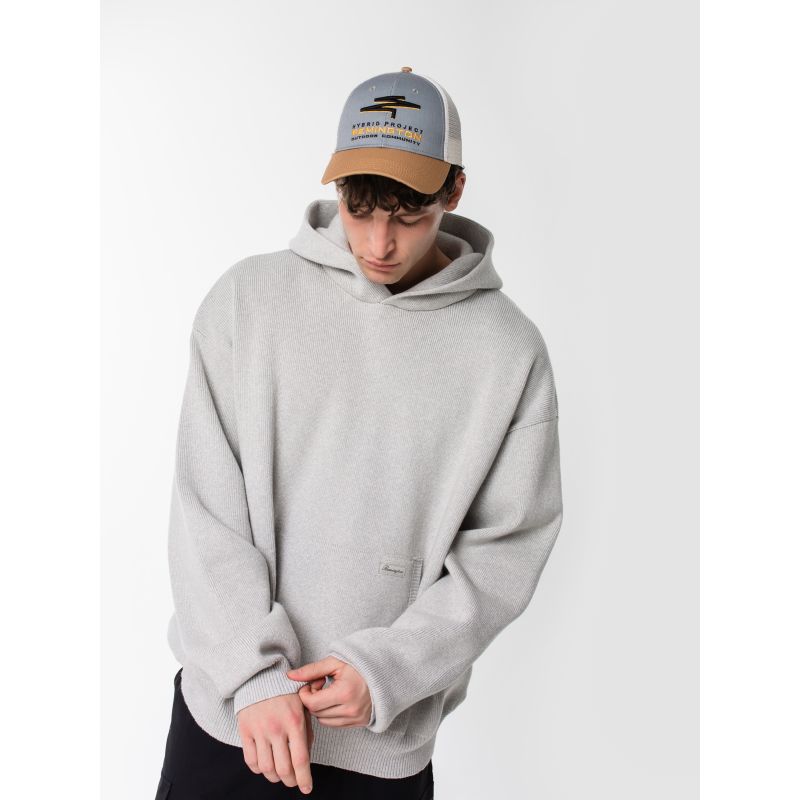 Худи мужское Remington Knitted Gray