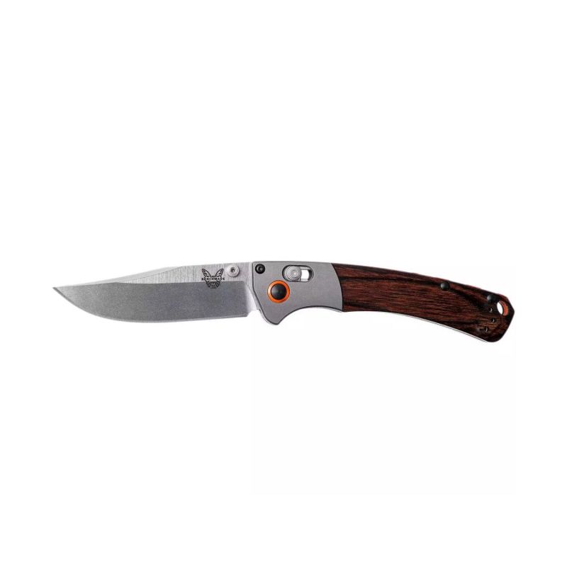Нож складной Benchmade Mini Crooked River Wood