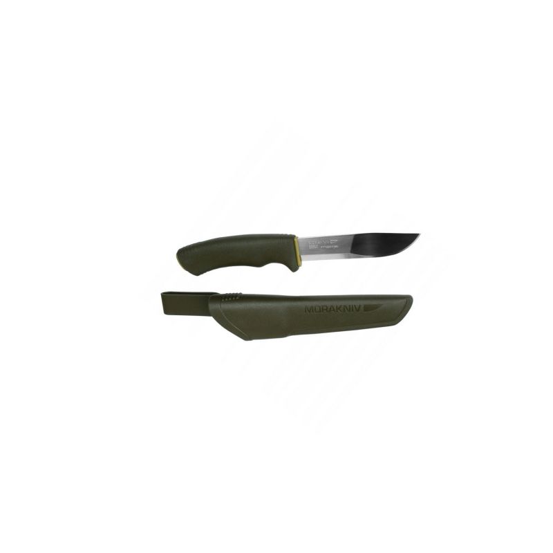 Нож туристический Morakniv Bushcraft Forest-Stainless Steel Olive Green