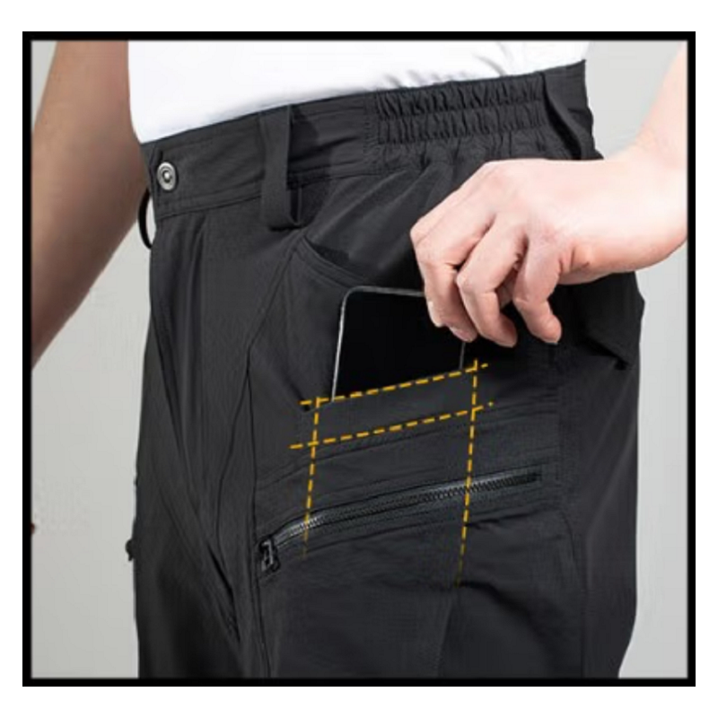 Брюки Dragon Tooth ZL Lightweight Tactical Pants Enhanced Version, Polar Night Black, DT22-PA011