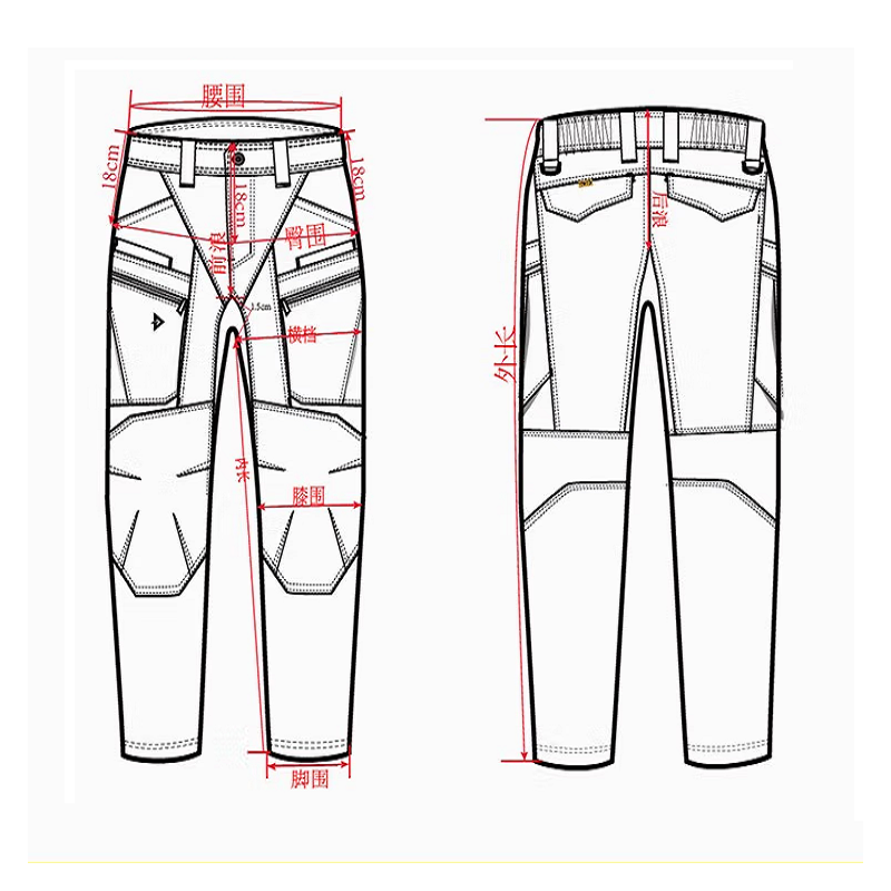 Брюки Dragon Tooth ZL Lightweight Tactical Pants Enhanced Version, Dark Khaki, DT22-PA011