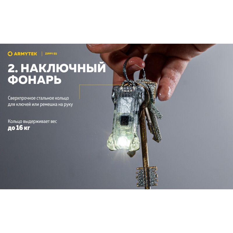 Фонарь Armytek Zippy Extended Set Micro USB