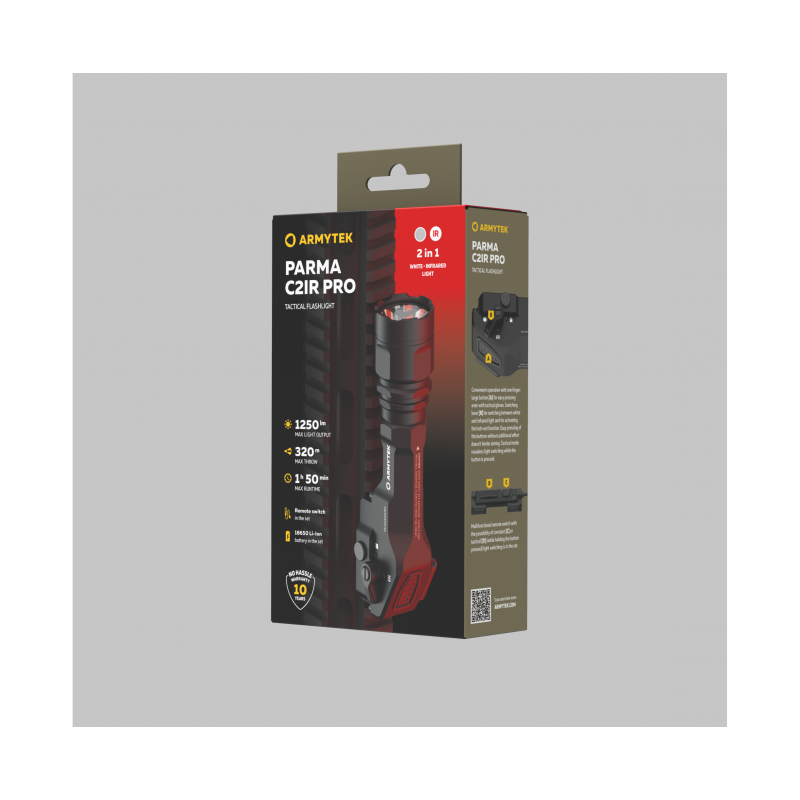 Фонарь подствольный Armytek Parma C2IR Pro
