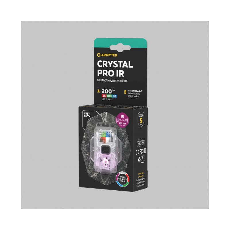 Фонарь Armytek Crystal Pro IR