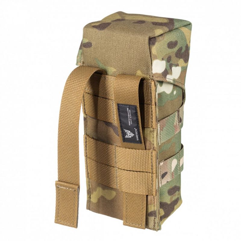 Подсумок Wartech MP-108 закрытый под два магазина AK серии