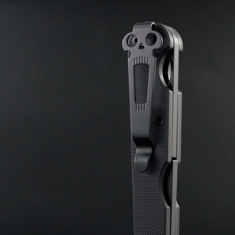 Нож складной Daggerr Corso, blackwash сталь VG-10, рукоять Black G10