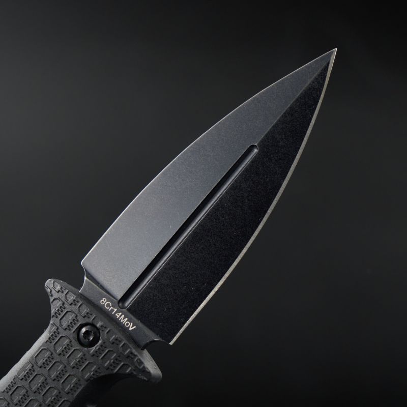 Нож тактический Daggerr Combat All Black, сталь 8Cr14MoV, рукоять FRN (Армированный нейлон)