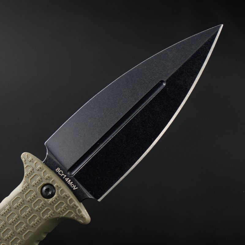 Нож тактический Daggerr Combat BW, сталь 8Cr14MoV, рукоять FRN (Армированный нейлон) олива