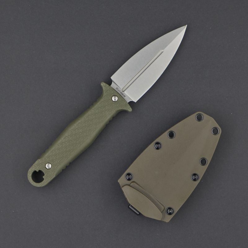 Нож тактический Daggerr Combat SW, сталь 8Cr14MoV, рукоять FRN (Армированный нейлон) олива