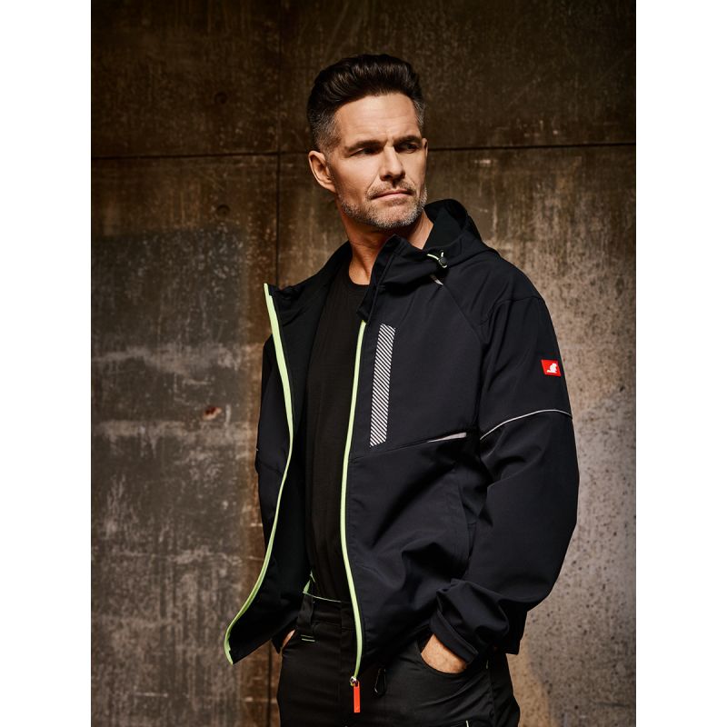 Куртка SoftShell TRUD муж TECHNO 2603 черный